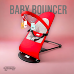 Baby Bouncer With Toy – Red